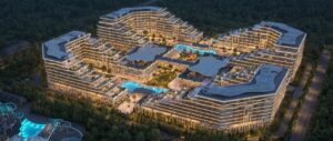 2-к номер с ремонтом и видом на бассейн, 53,1 м2, 5/9 этаж, ГК Sun Garden