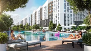 Квартира-студия, 34 м2, 5/8, ЖК Хозяин морей