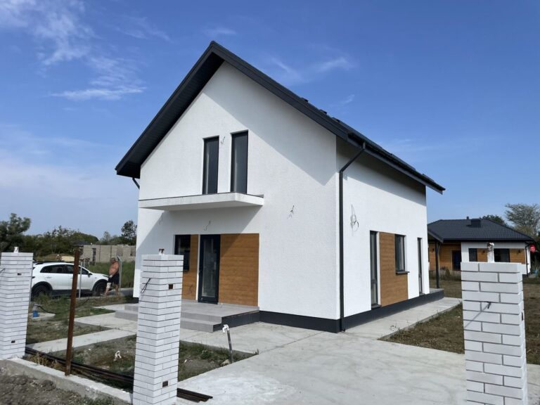 Построенный двухэтажный дом Modern 144 м² в КП «Финская улочка»